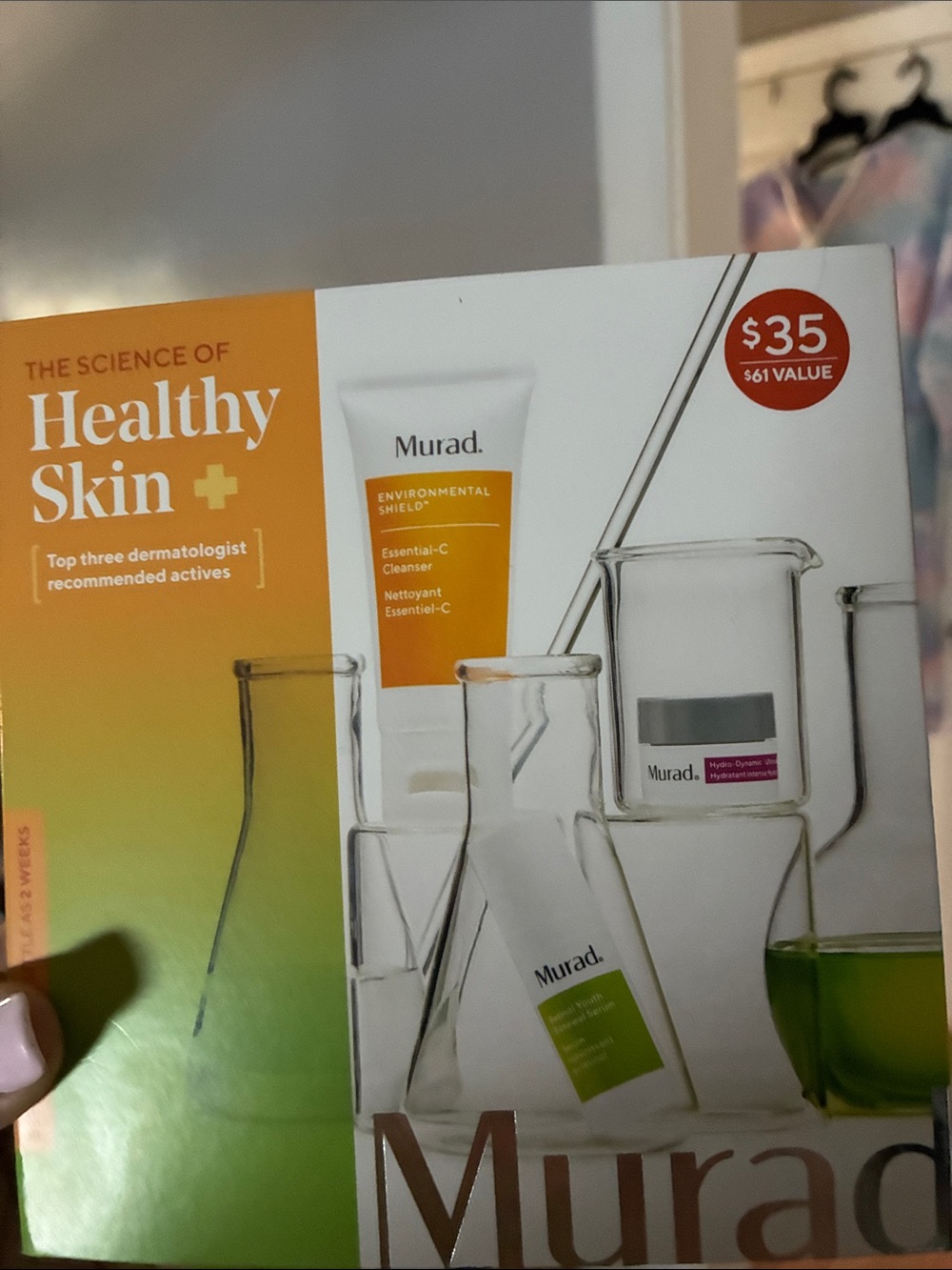 Murad Skincare Set — Green and Orange Packaging